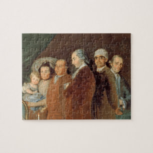 Puzzle La familia del infante Don Luis de Borbon