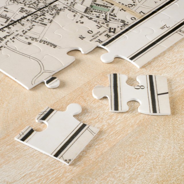 Puzzle La familia del mapa subterráneo de Londres desafía (Lado)