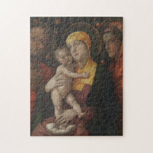 Puzzle La familia santa con Santa María Magdalena