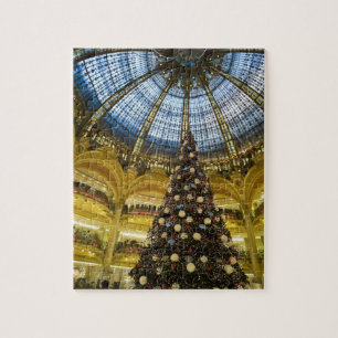 Puzzle La Fayette en el navidad, París, Francia de