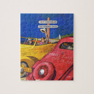 Puzzle La feria o el busto de mundo