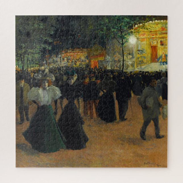 Puzzle La fête Foraine | Louis Abel-Truchet (Vertical)