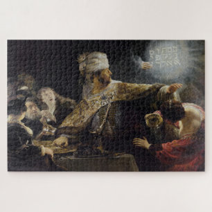 Puzzle La fiesta de Belshazzar: Rembrandt van Rijn Editio
