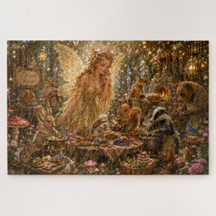 Puzzle La Fiesta Encantada del Bosque de las Hadas