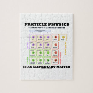 Puzzle La Física De Partículas Es Un Modelo De Materia Pr