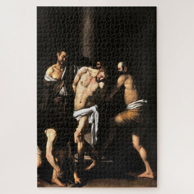 Puzzle La Flagelación de Cristo (1607) por Caravaggio (Vertical)