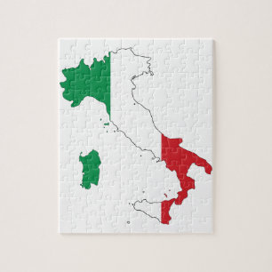 Puzzle La forma de Italia