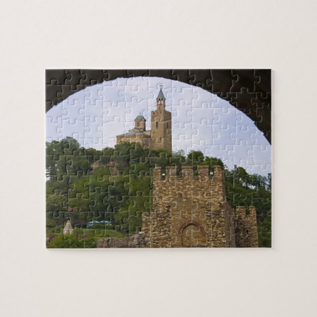 Puzzle La fortaleza medieval de Tsarevets (Horizontal)