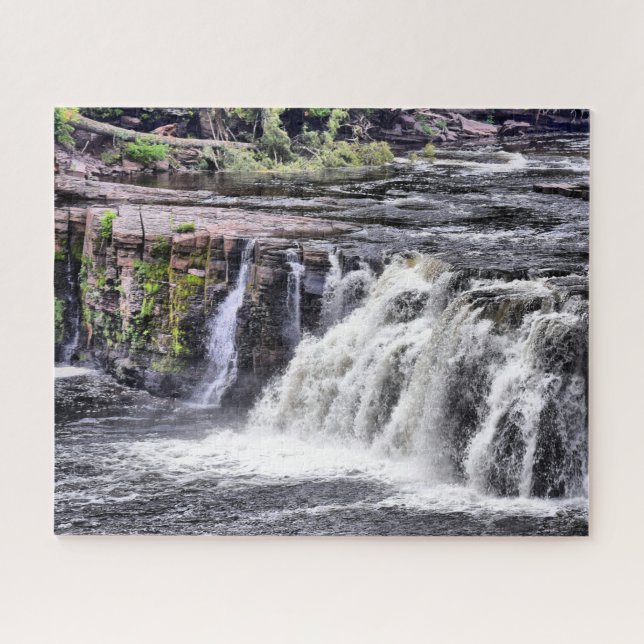 Puzzle La fuerza de las cataratas - 16x20 - 520 pcs (Horizontal)