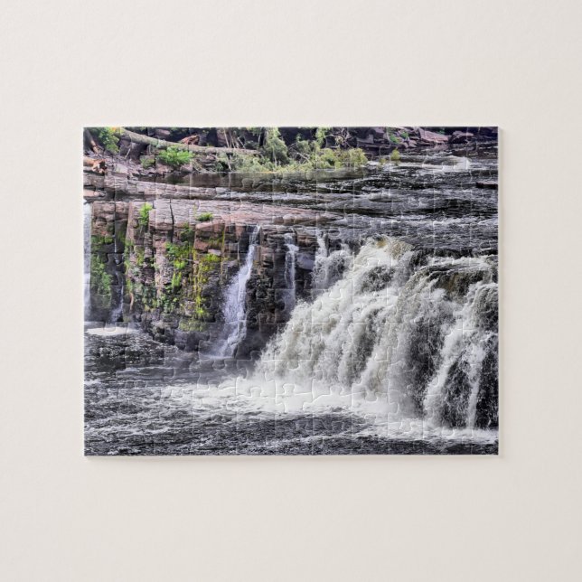 Puzzle La fuerza de las cataratas - 8x10 - 110 pcs (Horizontal)