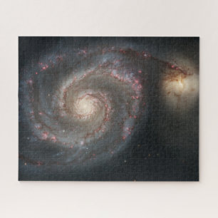 Puzzle La galaxia del remolino M51 & Compañía en el espac