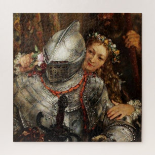 Puzzle La gallina ciega de Adolph Menzel