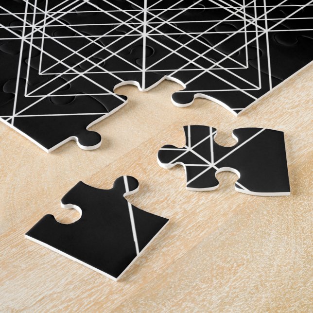 Puzzle La geometría sagrada del templo cristalino (Lado)