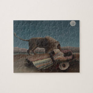 Puzzle La gitana dormida de Henri Rousseau, Arte Antiguo