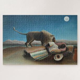Puzzle La gitana dormida: Henri Rousseau