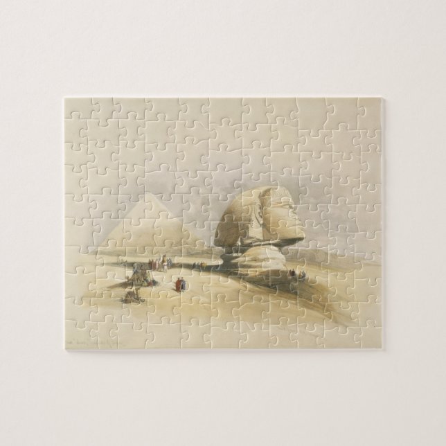 Puzzle La gran esfinge y las pirámides de Giza, de "E (Horizontal)