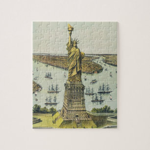 Puzzle La Gran Estatua de Bartholdi, Estatua de la Libert