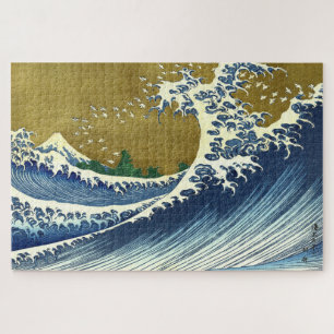 Puzzle La Gran Ola Color   Hokusai  