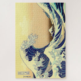 Puzzle La gran ola de 36 vistas del monte Fuji