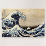 Puzzle La gran ola de Hokusai<br><div class="desc">Impresión de artista japonés</div>