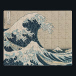 Puzzle La gran ola de Kanagawa<br><div class="desc">La gran ola de Kanagawa, de la serie '36 Vistas al monte Fuji' | por Katsushika Hokusai | Ubicación del arte: Colección privada | Artista japonés | Número de colección de imágenes: XIR158277</div>