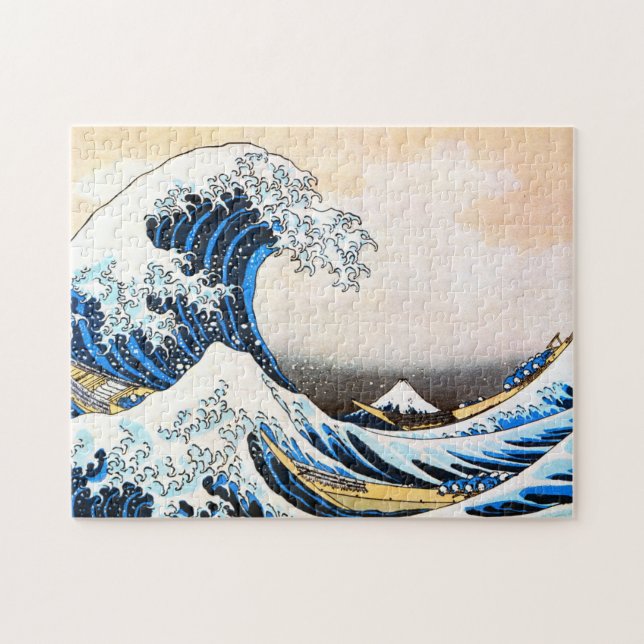 Puzzle La Gran Ola de Kanagawa, Hokusai (Horizontal)