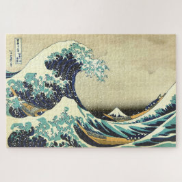 Puzzle La gran ola frente a Kanagawa Katsushika Hokusai 