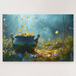 Puzzle La gran olla ornamental de San Patricio de Slipper