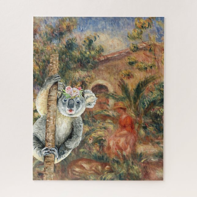 Puzzle La granja de Koala y Renoir (Vertical)
