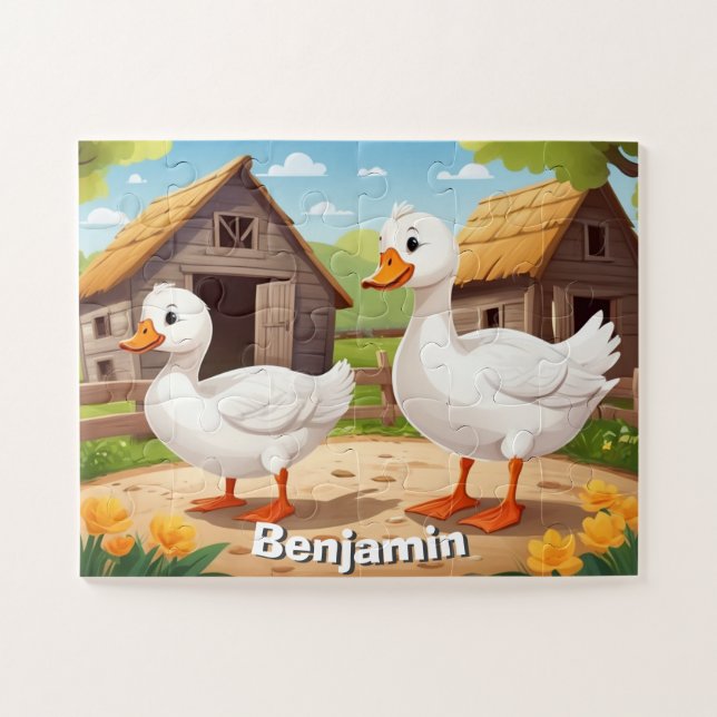 Puzzle La granja de maíz dulce se personaliza (Horizontal)