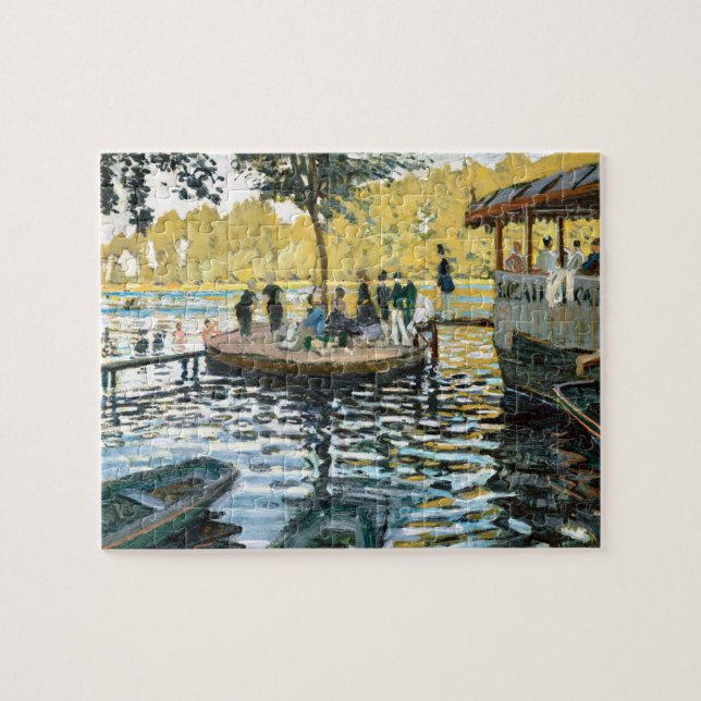 Puzzle La Grenouillère (1869) de Claude Monet (Horizontal)