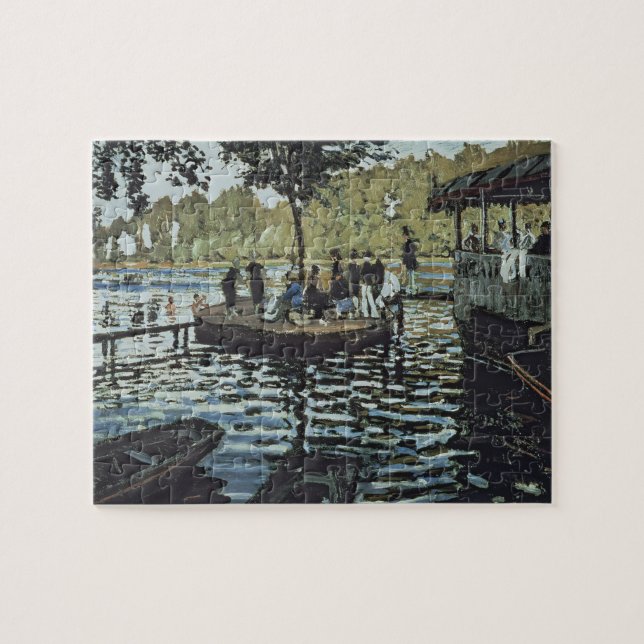 Puzzle La Grenouillere de Claude Monet el | (Horizontal)