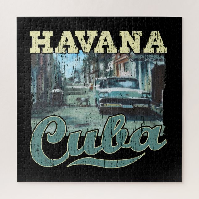 Puzzle La Habana Cuba Graffiti Street Art - Love Habana (Vertical)