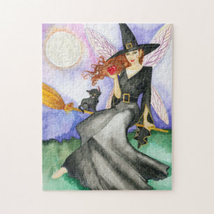 Puzzle La hada de Halloween