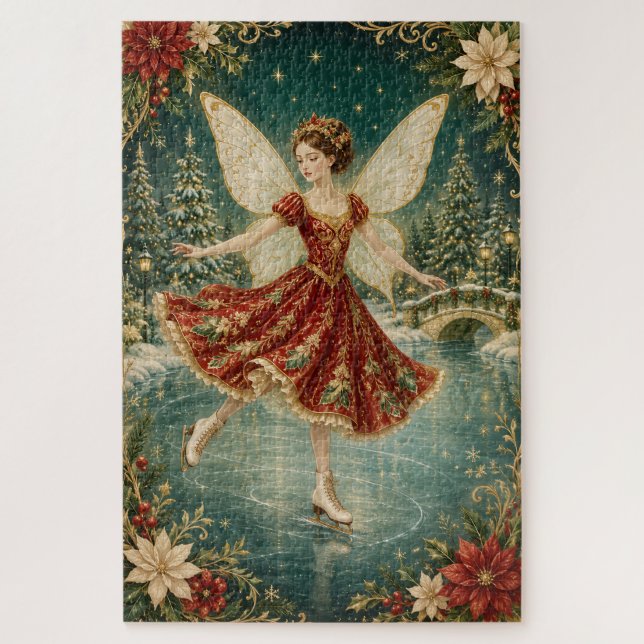 Puzzle La Hada de Hielo de Yuletide (Vertical)