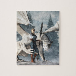 Puzzle La hechicería del dragón blanco