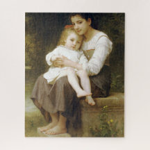 La hermana mayor (por William Bouguereau)