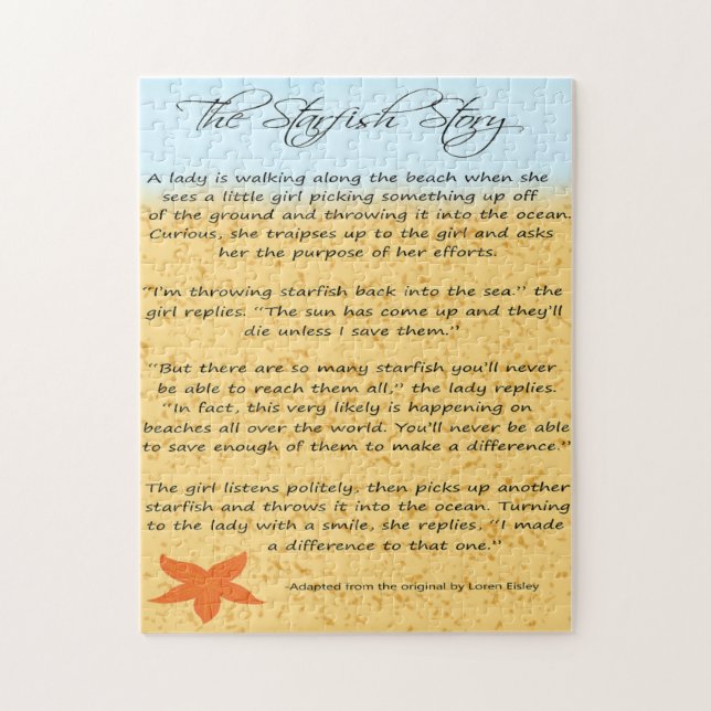 Puzzle La historia de los Starfish (Vertical)