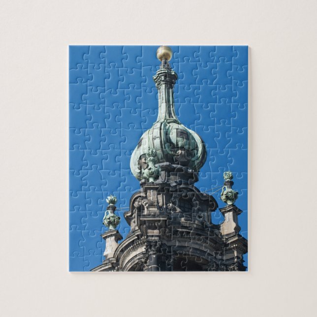 Puzzle La hofkirche (Iglesia de la Corte) Dresde (Vertical)