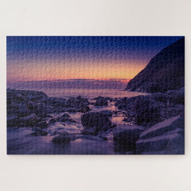 Puzzle La hora azul escénica (Horizontal)