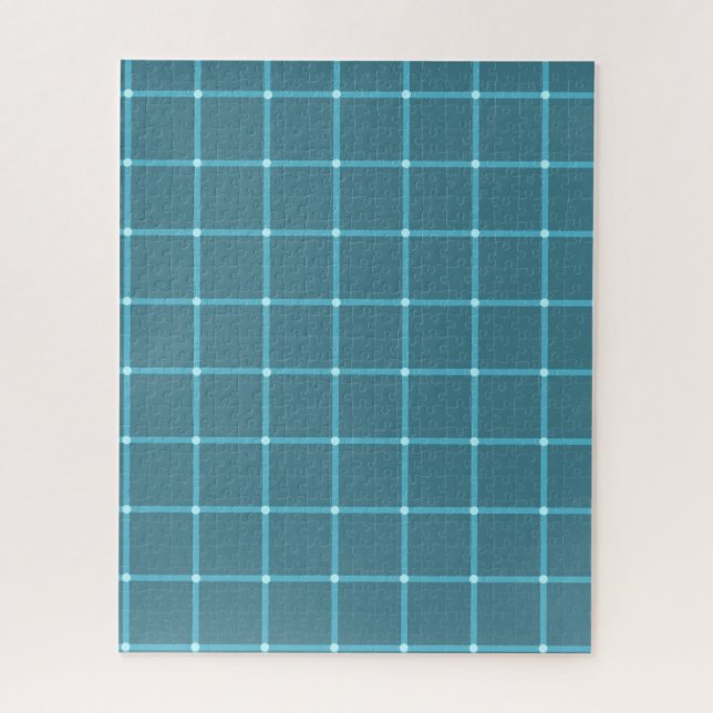 Puzzle La ilusión óptica azul es un desafío difícil (Vertical)