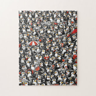 Puzzle La Imposible Caza del Pingüino Rojo