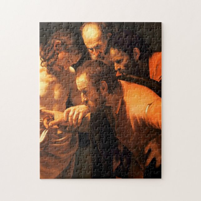 Puzzle La Incredulidad De Santo Tomás Por Caravaggio (Vertical)