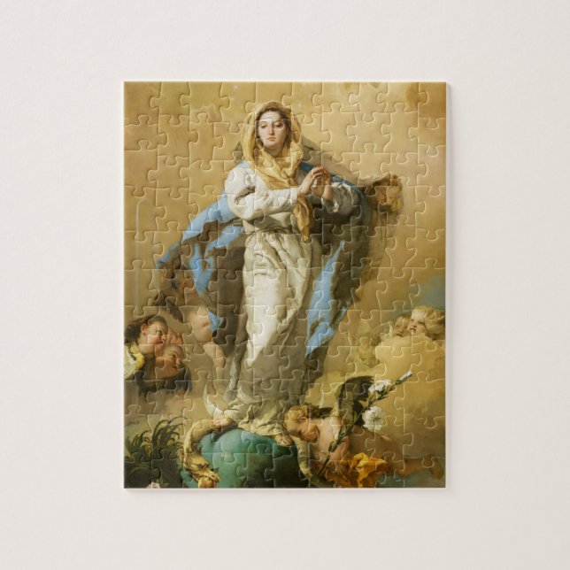 Puzzle La Inmaculada Concepción de Juan B. Tiepolo (Vertical)