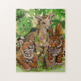 Puzzle 'La inocencia del nuevo' unicornio