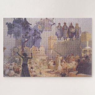 Puzzle La introducción de la Liturgia Eslava por Mucha