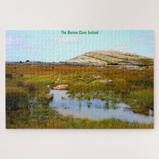 Puzzle La Irlanda de Burren Clare (Horizontal)