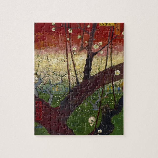 Puzzle La japononaiserie de Van Gogh después de Hiroshige (Vertical)