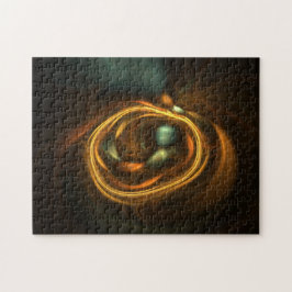 Puzzle La jerarquía del pájaro del arte del fractal