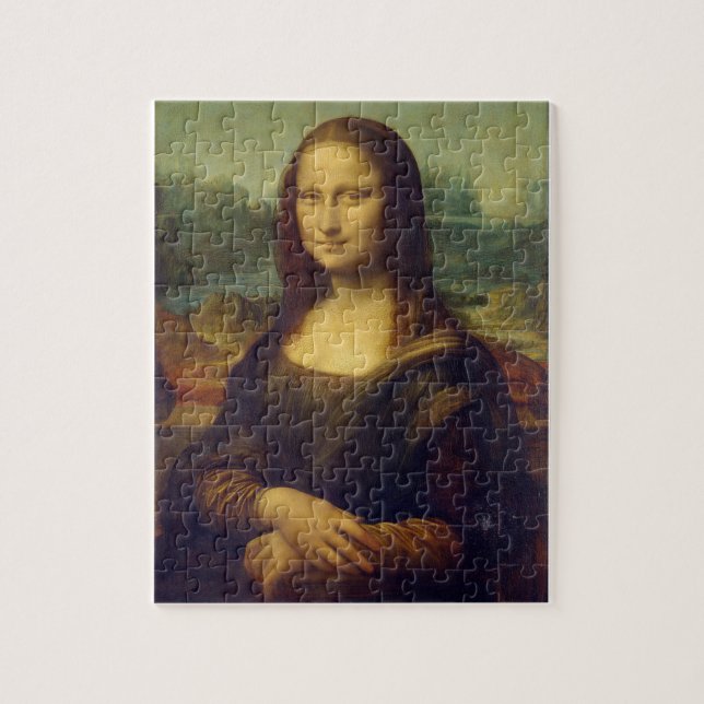 Puzzle La Joconde - Portrait de Mona Lisa - Léonard de Vi (Vertical)